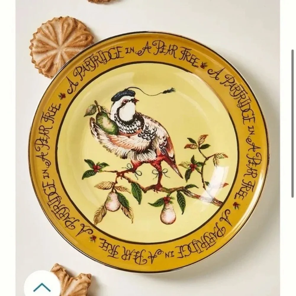 Anthropologie Phannapast Taychamaythakool 12 Days  Christmas Partridge